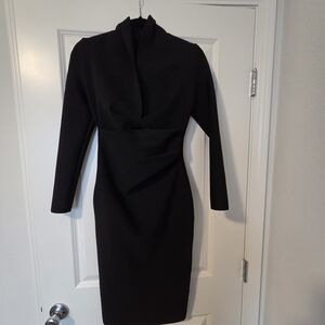 Fashion Nova Black Midi Dress